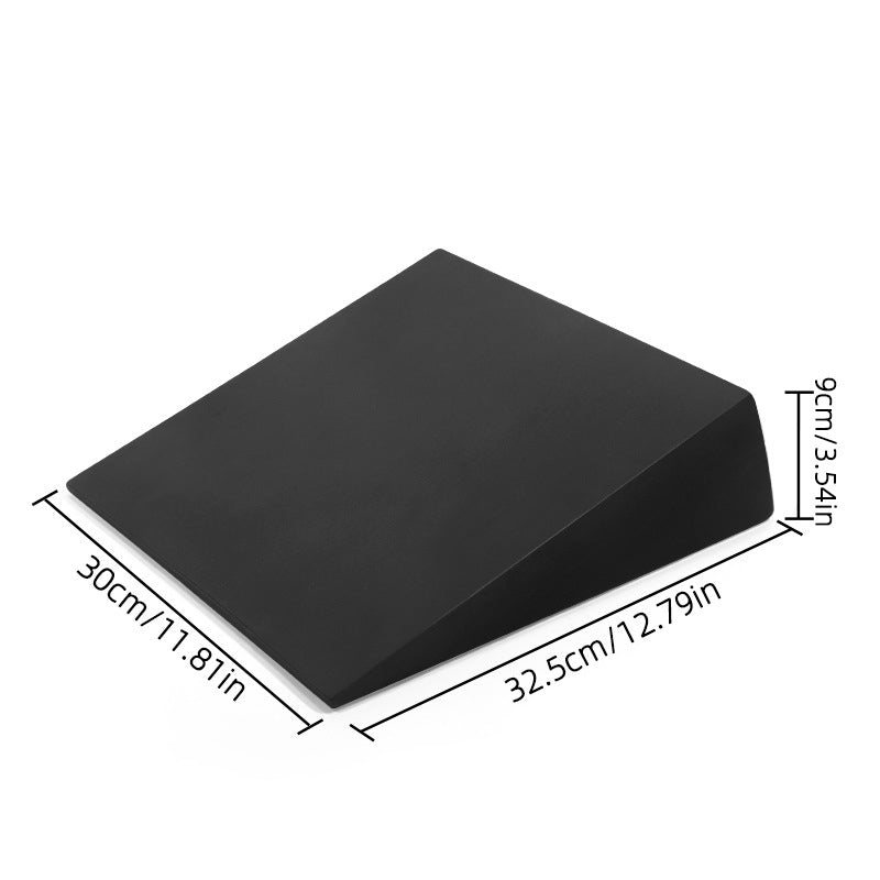 Dimensions of the large black EVA exercise wedge